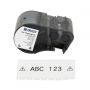 BRADY M5C-1500-595-WT-BK, універсальні всепогодні етикетки, безперервна стрічка: 38,10 мм х 7,62м, чорним на білому, вініл, стрічка для принтерів BRADY M510 BMP51 BMP53 M511