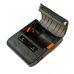 Портативный термопринтер UKRMARK DP30BK, USB/Bluetooth, рулоны 20-75 мм, для чеков/этикеток, черный. Печать на термобумаге и полимерных этикетках