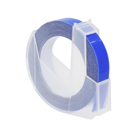 UKRMARK D-520106-BL, 9 мм х 3 м, синяя, лента для принтеров этикеток совместима с DYMO 520106 / S0898140