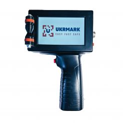 Каплеструйный портативный принтер UKRMARK Y-1730Plus 12.7мм, в комплекте картридж типа А и сенсор для автоматической печати