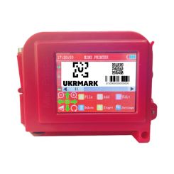 Каплеструйный мини принтер UKRMARK 2603 MINI 12,7мм, красный