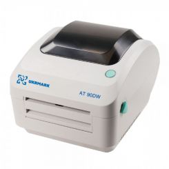 Настольный принтер этикеток, QR и штрих-кодов UKRMARK AT90DW/USB+WiFi. Принтер прямого термопереноса.