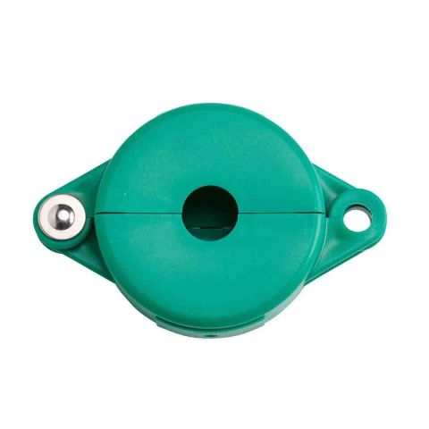 Блокиратор затворных вентилей, раздвижной, зеленый, диаметр круглого элемента 25-64 мм