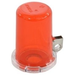 Блокиратор пусковой/аварийной кнопки малый (до 16 мм), красный, 80мм х 64мм х 9мм. (в комплекте три наклейки: прозрачная, желтая, красная)