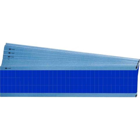 Brady TMM-COL-LB кабельные маркеры 6,35*12,7 мм. синий лист (упак./25 щт.)