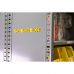 Лента для принтера этикеток BRADY MC-375-595-YL-BK. Беспрерывная лента: 9,53 мм х 7,62 м. Цвет: черный на желтом