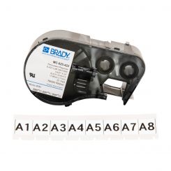 Стрічка для принтера етикеток BRADY MC-625-422, Безперервна стрічка: 15,88 мм х 7,62 м. Маркування: чорним на білому