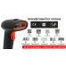 Сканер штрих-кодов UKRMARK KR-H4B для 1D, 2D, QR кодов, CMOS, подключение: Проводное (USB) / Беспроводное (2,4 GHz и Bluetooth)